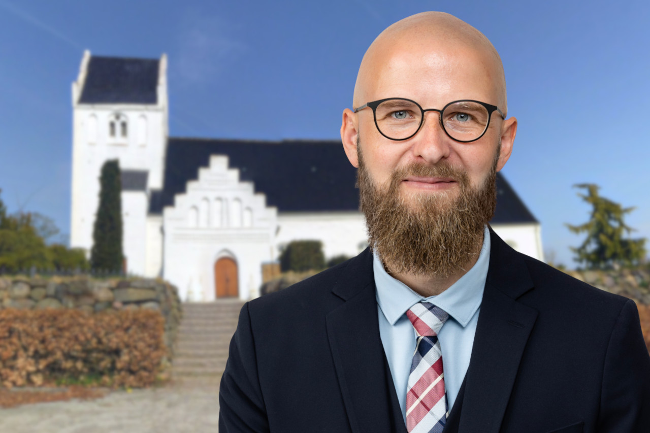 Bedemand Lasse Andersen Kauslunde Kirke