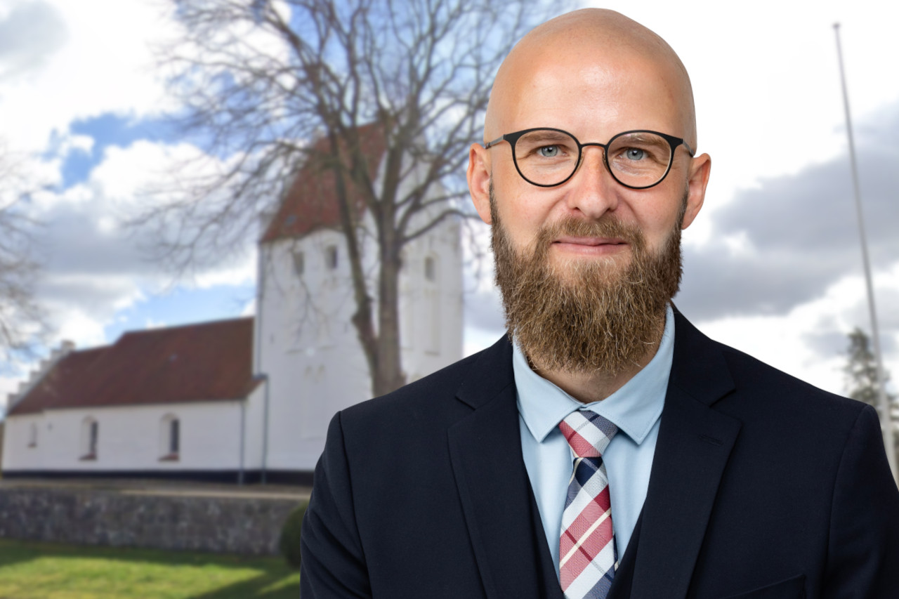 Bedemand Lasse Andersen Nørre Aaby Kirke