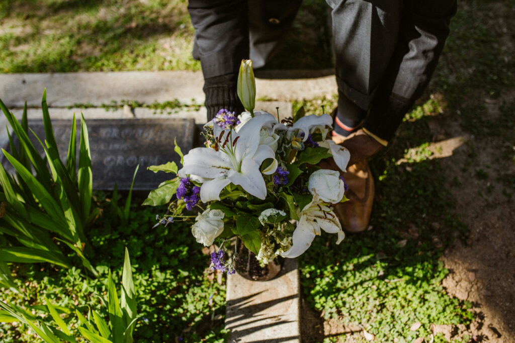 Blomster til begravelse