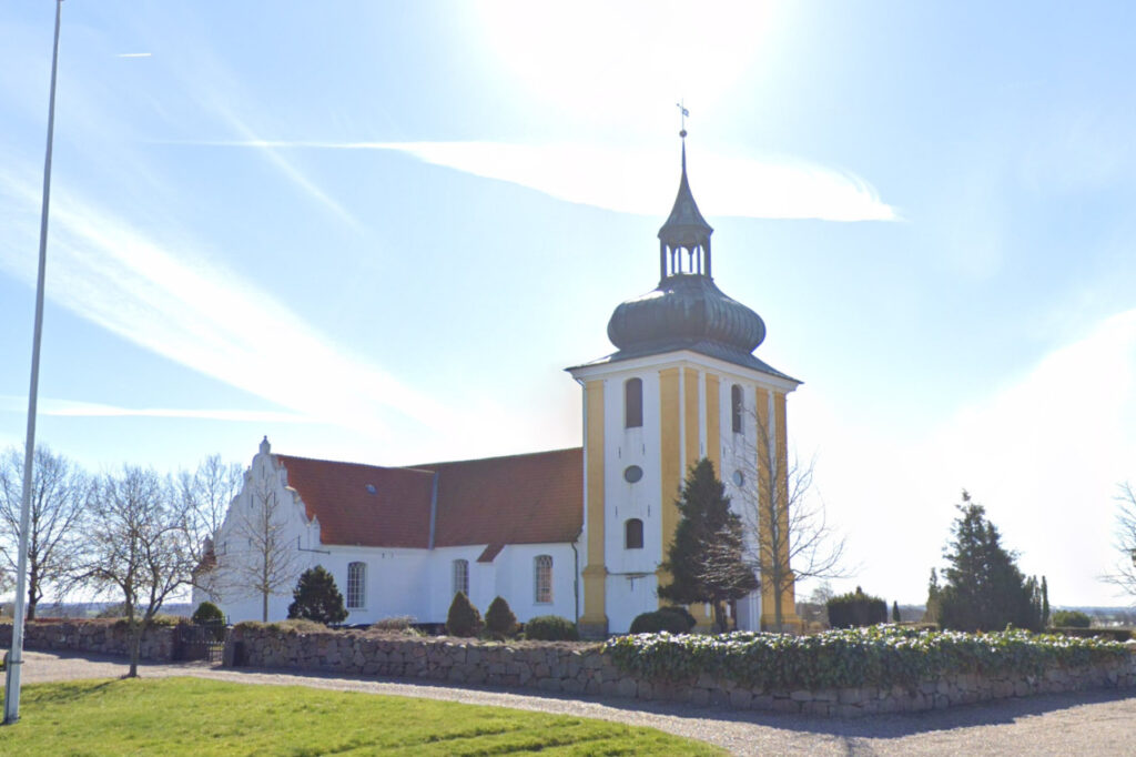 Husby Kirke fra Google Maps