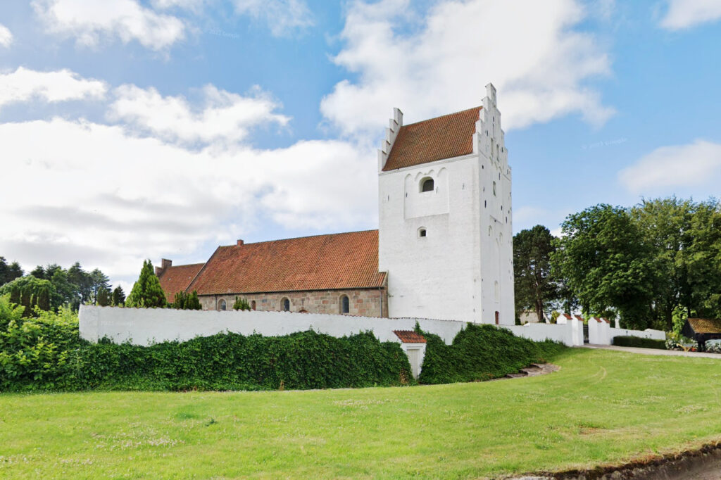 Særslev Kirke. Billede fra Google Maps