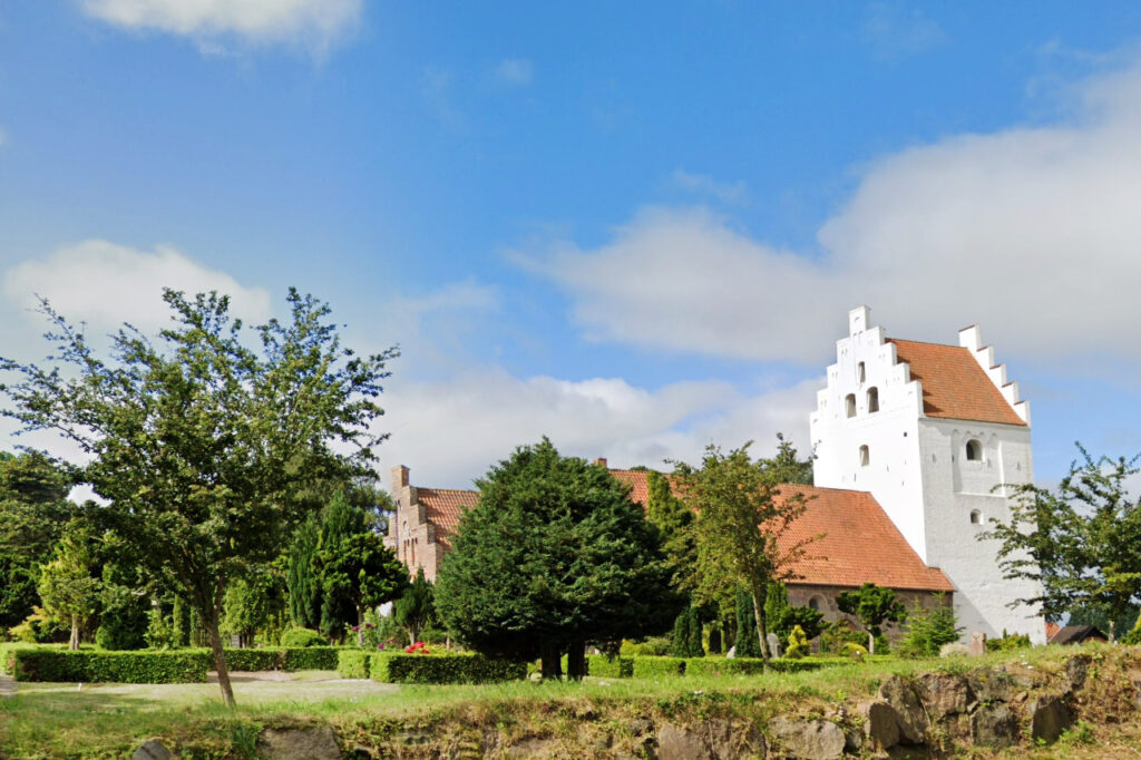 Særslev Kirkegård. Billede fra Google Maps