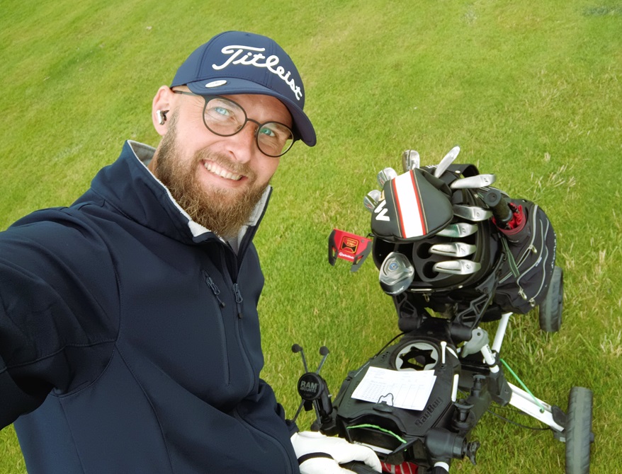 Lasse Andersen golf kasket vogn