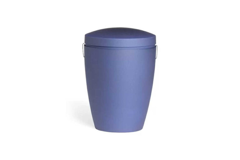 Bio nedbrydelig urne blå